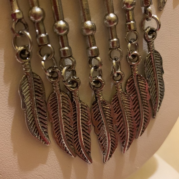 Dream catcher feather choker necklace - Picture 7 of 12